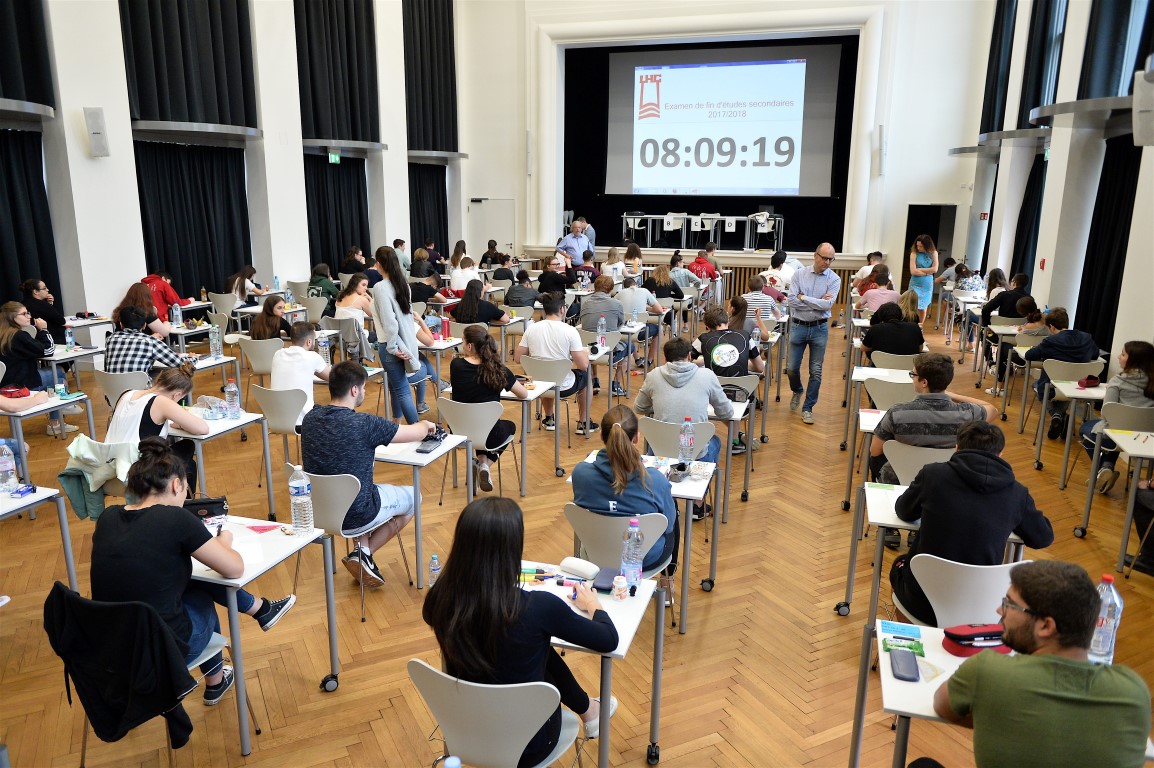 Examens de fin d’études secondaires 2017/2018