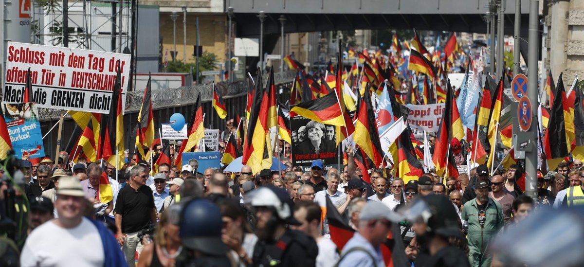 Eine Mauer der Gesten und des Hasses