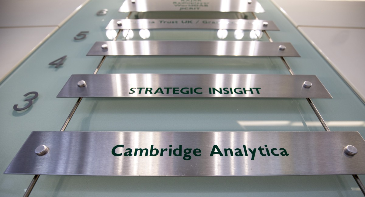 Cambridge Analytica macht dicht