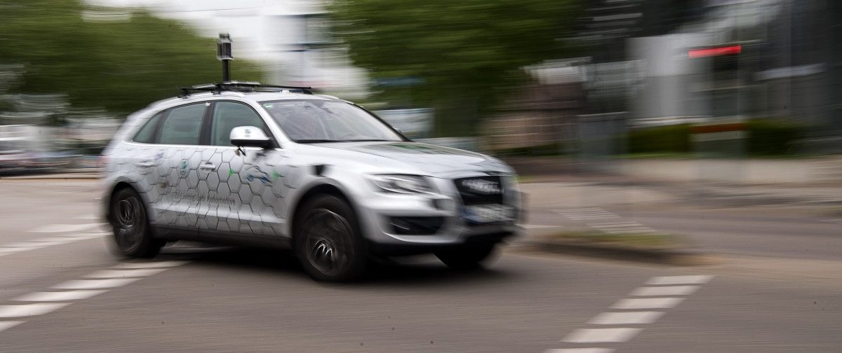 Das fahrerlose Auto