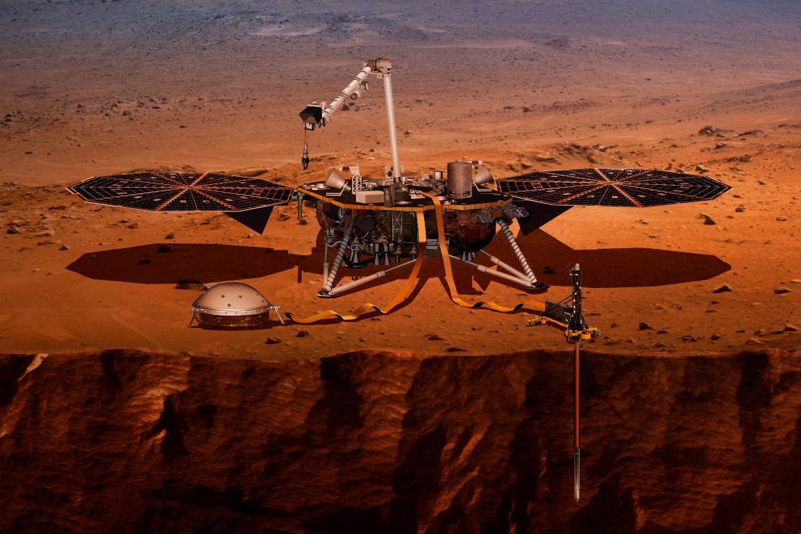 Lander InSight – Landefahrzeug