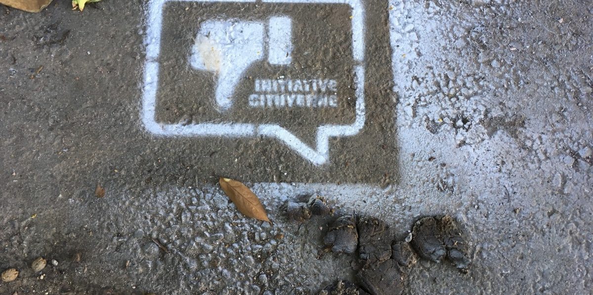 Stadtguerilla kämpft gegen Hundekot