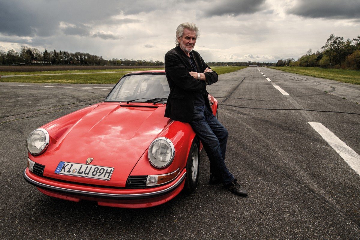 Holger Henze mit dem 68er Porsche 911