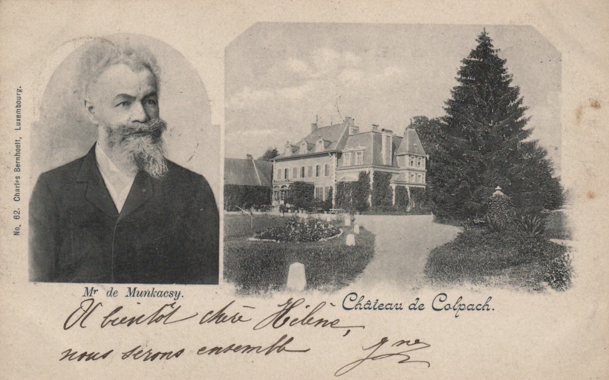 Serie Ansichtskarten: Der einstige Wohnsitz der Mayrischs in Colpach