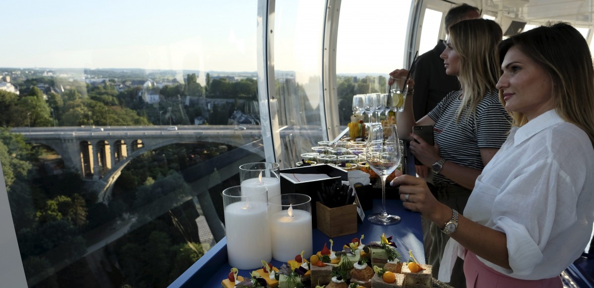 Versuchsballon: Macher des „City Skyliner” testen Essen in luftiger Höhe