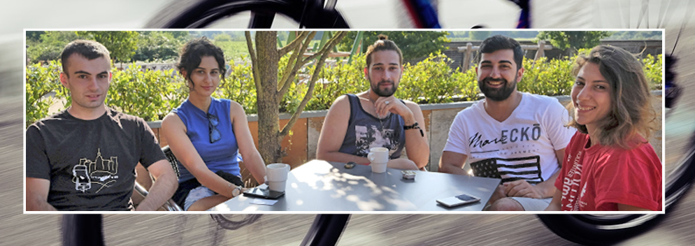 Jugendliche aus acht Ländern radeln für die Völkerverständigung durch Luxemburg