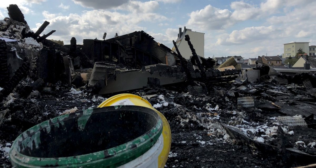 Brand im Escher Studentenwohnheim: „D’Dalle ass am Prinzip an der Rei“