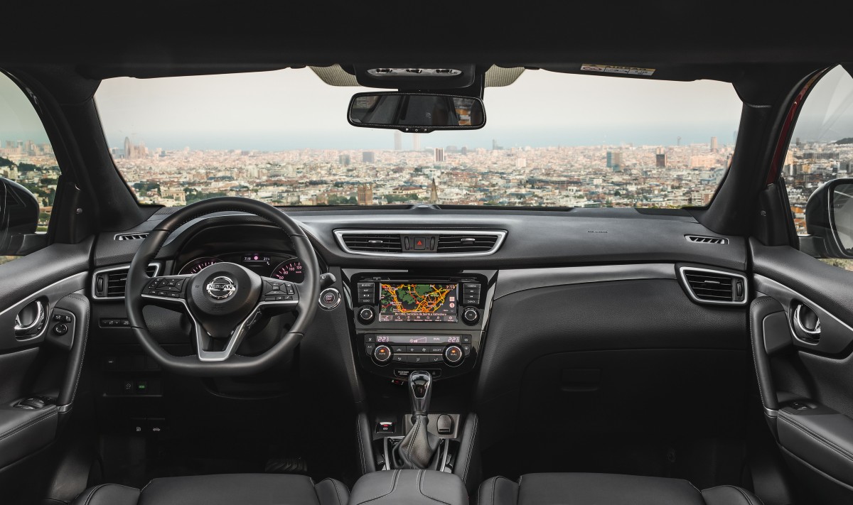 Nissan Qashqai dashboard