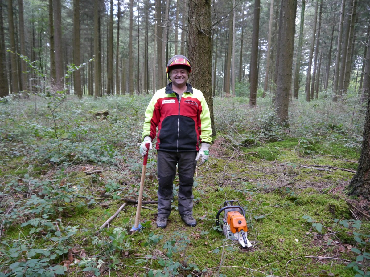 Waldarbeiter(frontal)