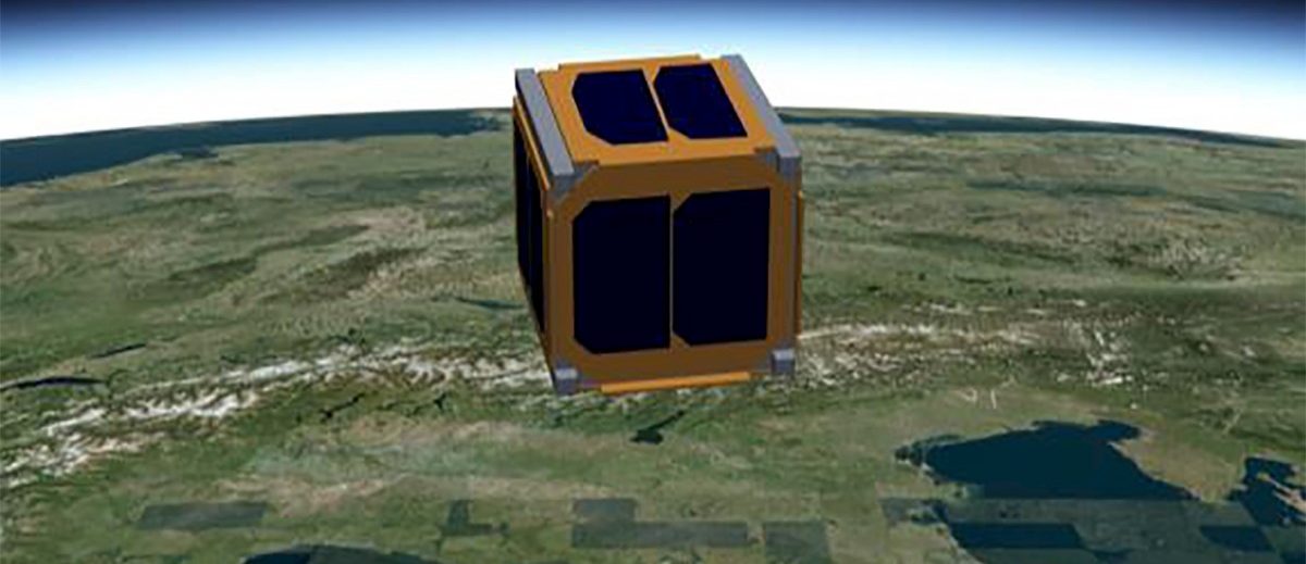 Geballte Technik auf engstem Raum: Der LuxCube-Satellit der Universität Luxemburg