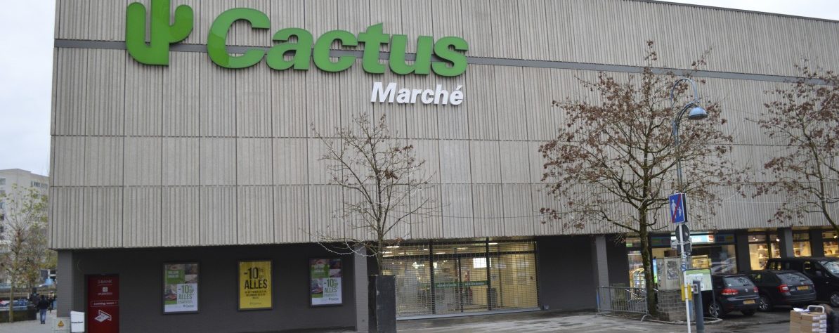 „Mir sinn erëm do“: Cactus Marché im früheren Monopol-Gebäude