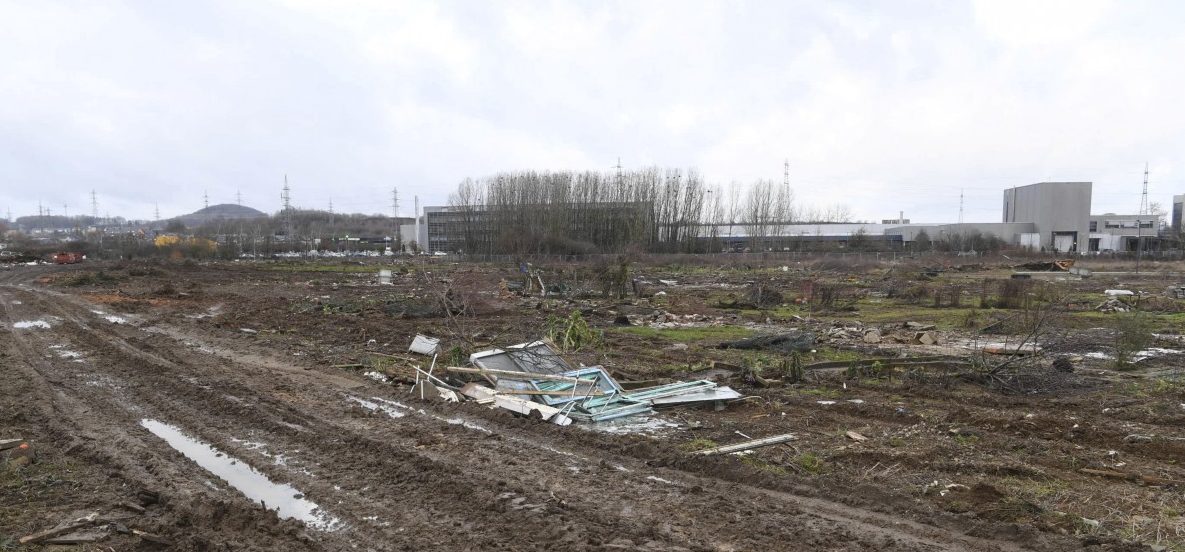 Alles platt in der alten „Elsebréch“-Anlage: Das „Südspidol“ kann kommen