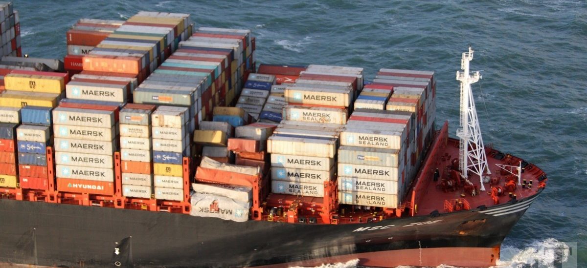 Riesen-Frachter verliert Container – 300 Boxen schwimmen in der Nordsee
