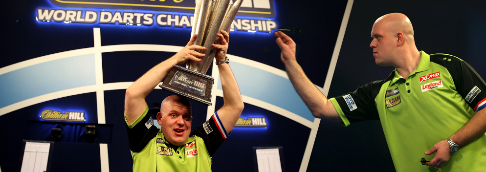 Darts-WM: Abgezockter Van Gerwen überflügelt die Doppel-Weltmeister