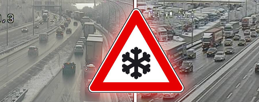 Schnee behindert den Verkehr in Luxemburg – Probleme bei Bussen und Bahnen