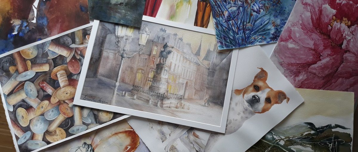 Verwässerte Kunst: Aquarellmaler vertreten Luxemburg in Fabriano