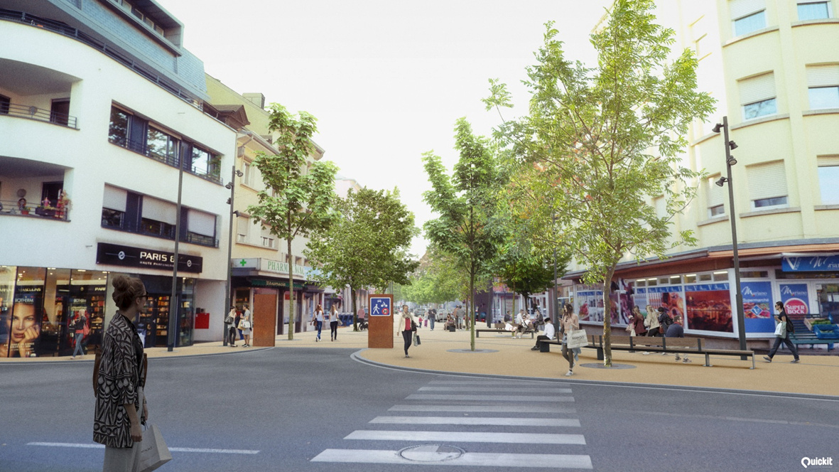 250 Arbeitstage für Phase zwei: Arbeiten zum Shared Space in Düdelingen beginnen voraussichtlich in zwei Monaten