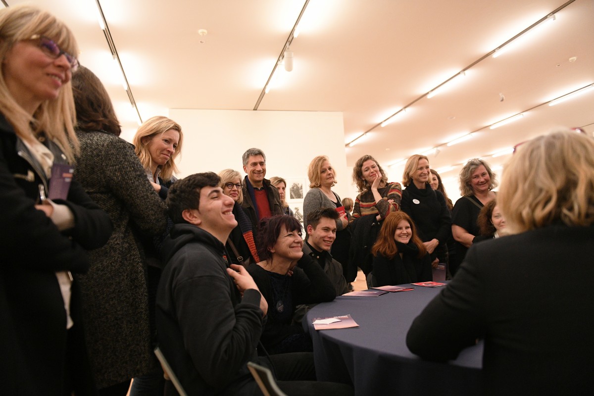 DSC_7504 Florence Aubenas punktete auch mit Humor