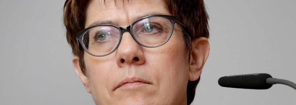 Auf ihrem Weg ins Kanzleramt führt Kramp-Karrenbauer die Union mit ruhiger Hand