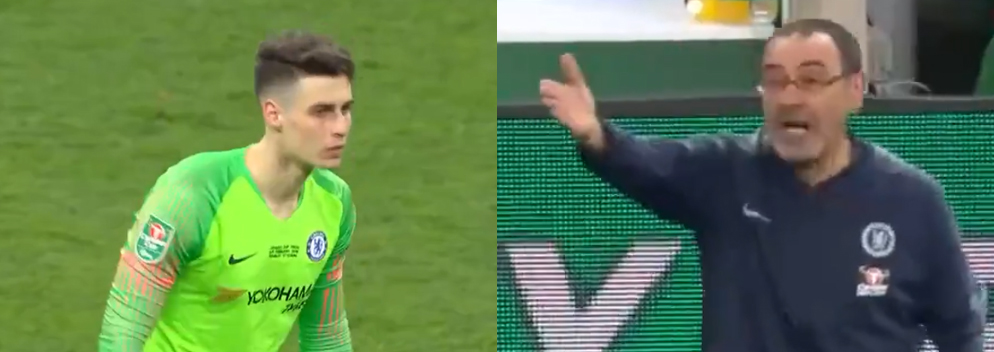 Eklat im Fußballstadion: Chelsea-Torwart verweigert Auswechslung