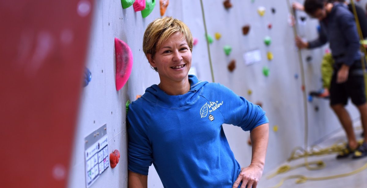 Die Aussicht von oben: Muriel Sarkany, Weltmeisterin im Sportklettern, über Schwerkraft und wie sie zu überwinden ist