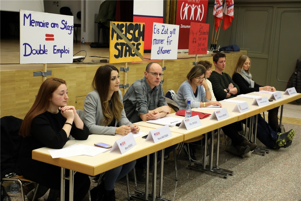 Stage-Zeit wird verkürzt: Abgeordnete debattieren über die Reform von Bildungsminister Meisch