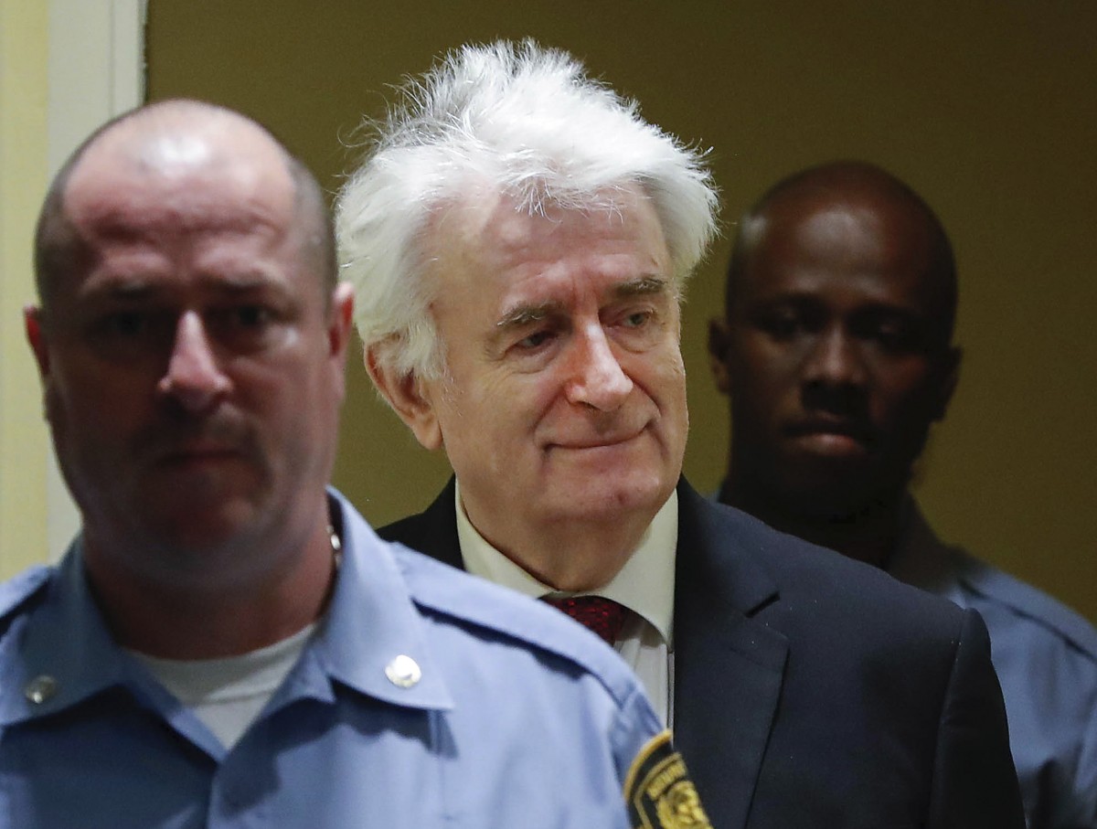 Letzter Auftritt: Ehemaliger „Serbenführer“ Radovan Karadzic hofft auf Freispruch