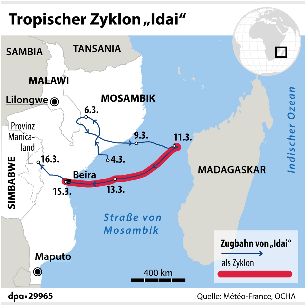 Tropischer Zyklon «Idai» (18.03.2019)