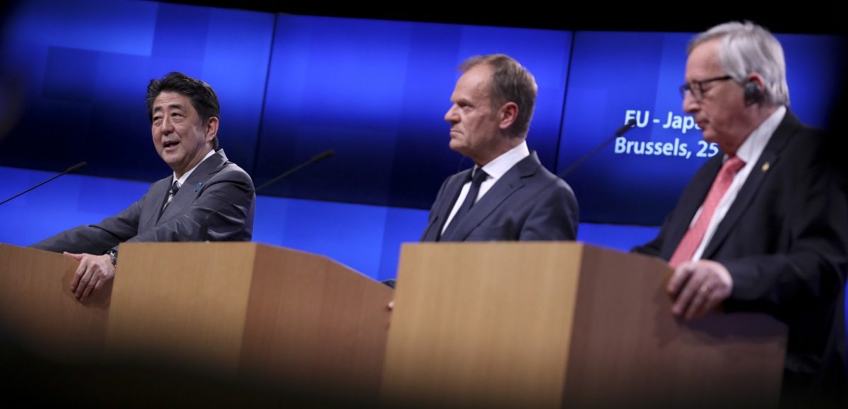 Schulterschluss mit Hintergedanken: Verbündete gegenüber den chinesischen und amerikanischen Konkurrenten