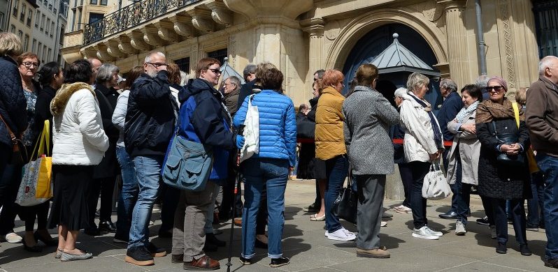 „Chapelle ardente“ im großherzoglichen Palais: Hunderte nahmen bereits Abschied