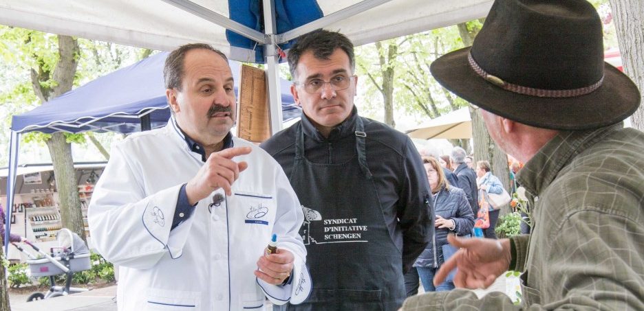 „Ein sehr großer Luxemburg-Fan“: Johann Lafer feiert den 1. Mai auf dem Markt in Schengen