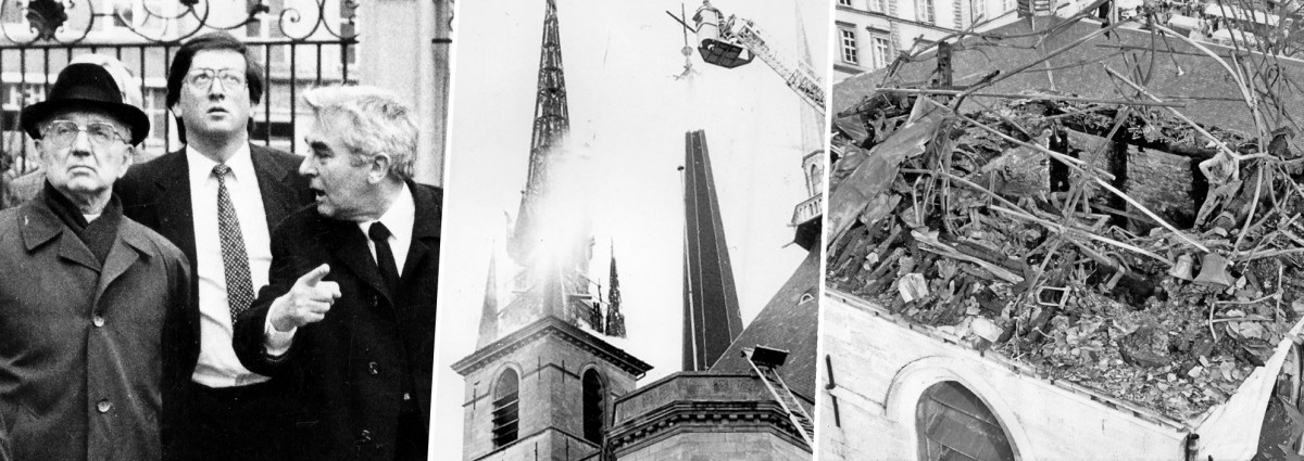 Parallelen zu Paris: 1985 brannte in Luxemburg auch die Kathedrale – ebenfalls kurz vor Ostern