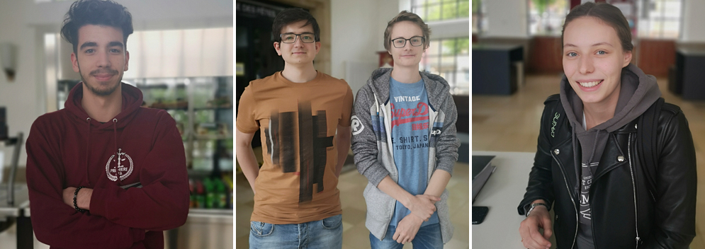 Der Anfang ist gemacht – Gute Stimmung nach den ersten Examen im „Lycée Hubert Clément“