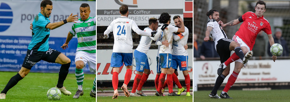 Drei Klubs, ein Abstiegsgespenst: Etzella, Hostert und Hamm Benfica zittern