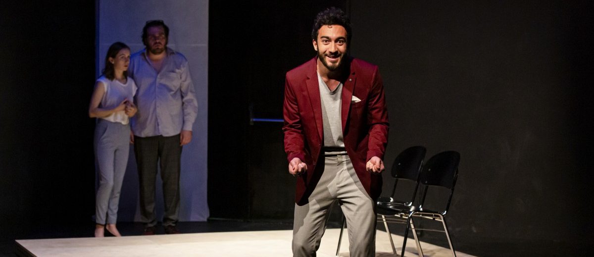 Auf dem Fleischmarkt: Guy Helmingers Stück „Jockey“ wurde im Kasemattentheater uraufgeführt