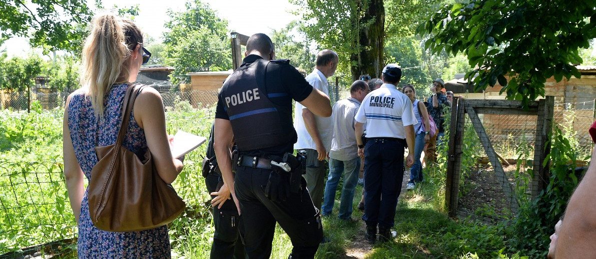 Polizeibesuch in der Schrebergartenanlage / „Ich höre nachts die Tiere sterben“