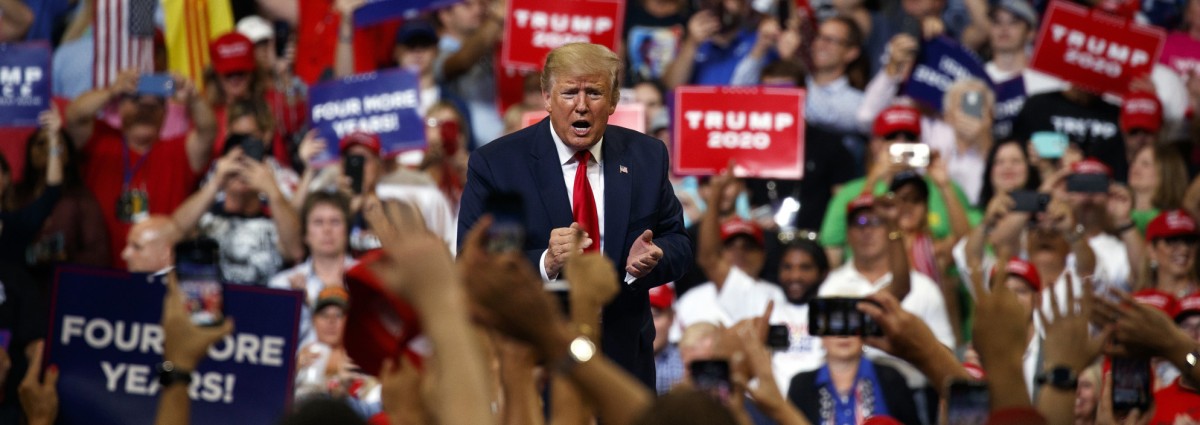 Trump eröffnet Kampagne für Wiederwahl – und kündigt an, Krebs und Aids auszurotten