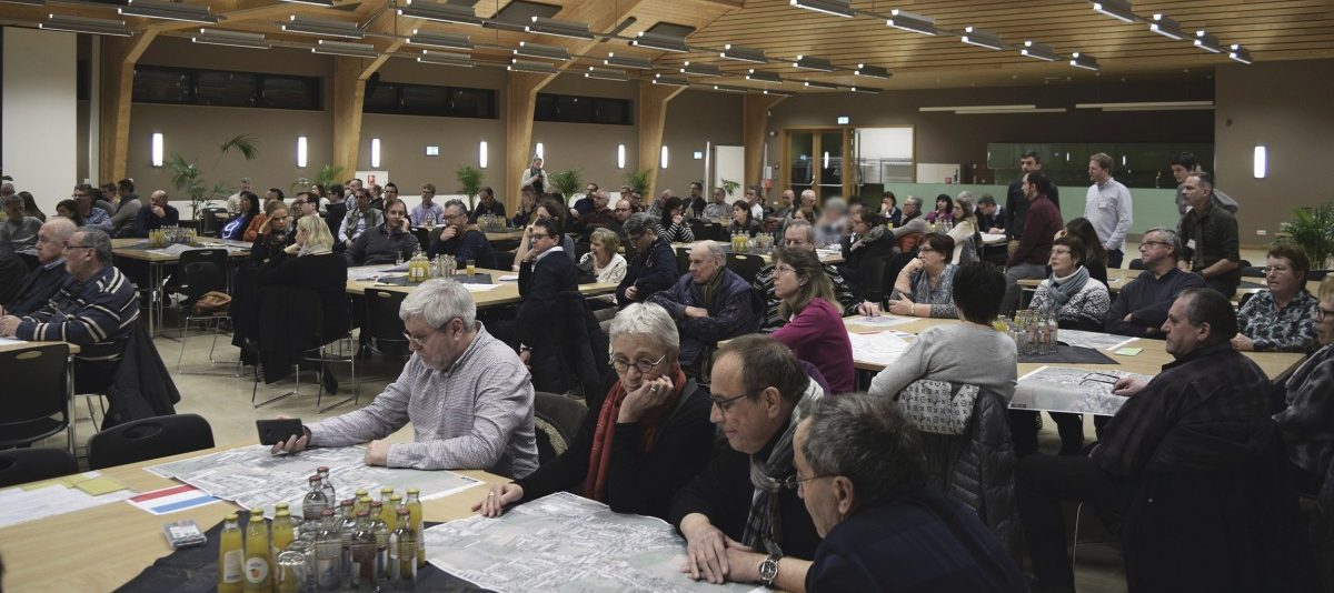 Leudelingen: Bei der Neugestaltung des Zentrums mischen die Bürger fleißig mit