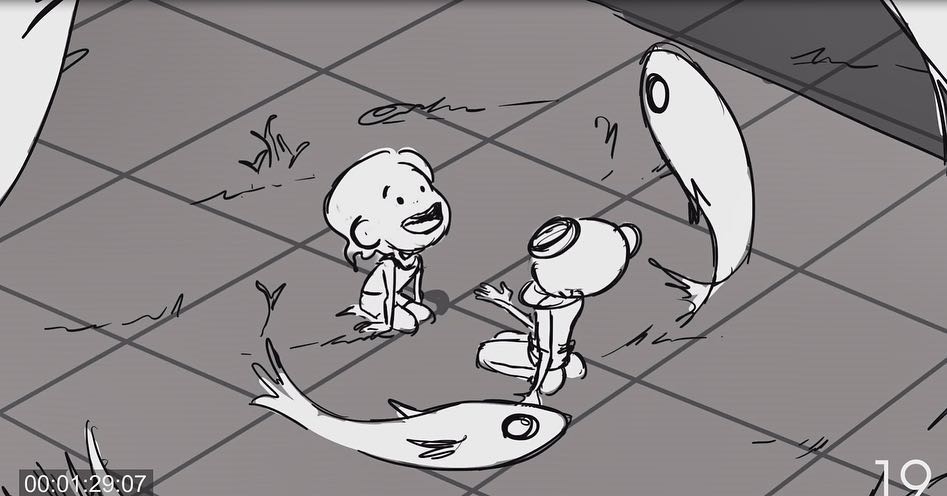 «Daydream»: BTS Dessin d’animation/Pauline Peysson, Charline Joly, Renan Milliner