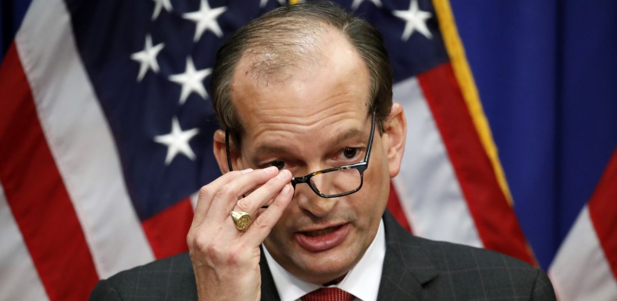 Epstein-Affäre: US-Arbeitsminister Acosta tritt zurück