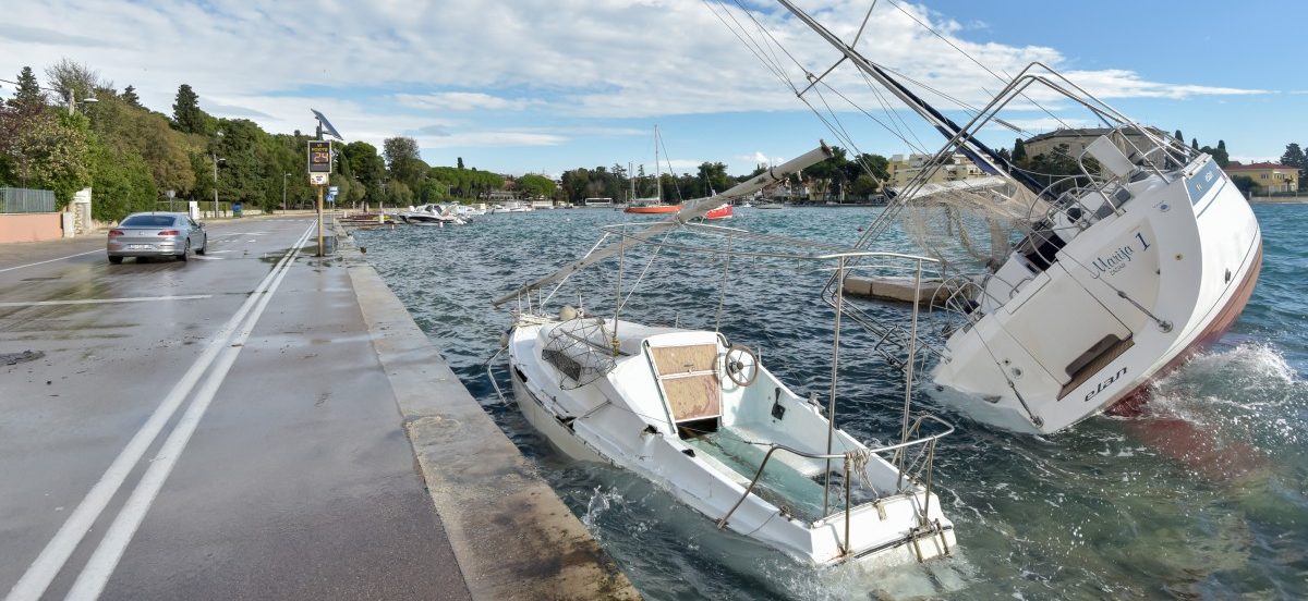 Hagelschlag statt Sonnenbad: In Südosteuropa toben ungewohnt heftige Sommerstürme