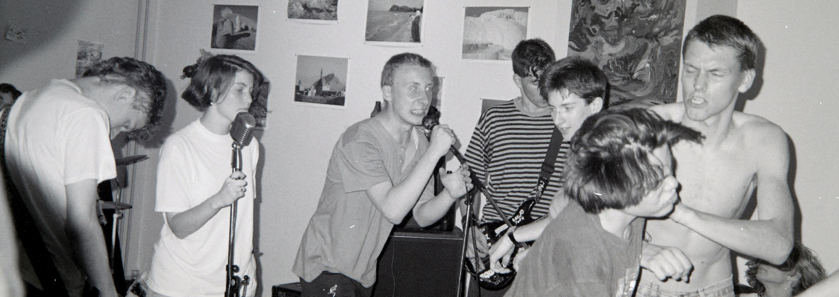 „Microlax“ und „Wounded Knee“ brachten kompromisslosen Hardcore-Punk nach Esch – und in die Welt