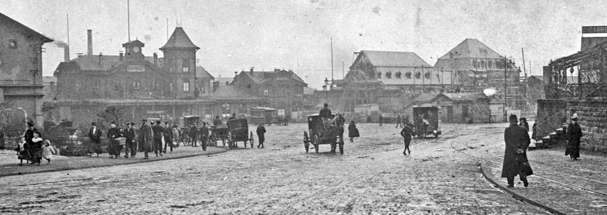 „Stadttor modernen Verkehrs“: Der „neue“ Bahnhof in Luxemburg wurde zwischen 1907 und 1913 errichtet