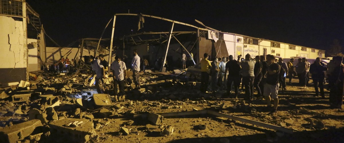 44 Tote und 130 Verletzte bei Angriff auf Migrantenlager in Libyen