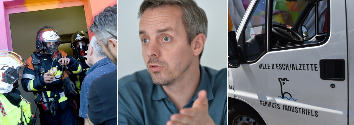 Bürgermeister Georges Mischo erklärt, warum in Esch der Strom ausgefallen ist