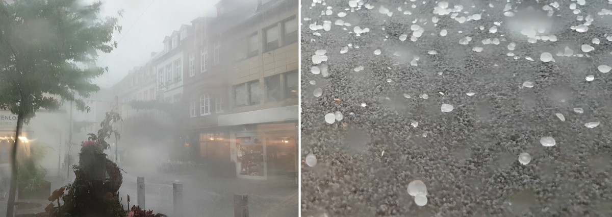 Starkregen und Hagel: Schweres Unwetter löst in Trier 220 Feuerwehreinsätze aus