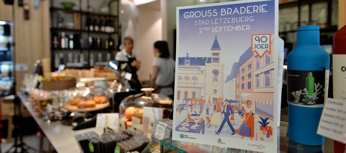 Mit 90 in die 20er: In Luxemburg steigt eine besondere Jubiläums-Braderie