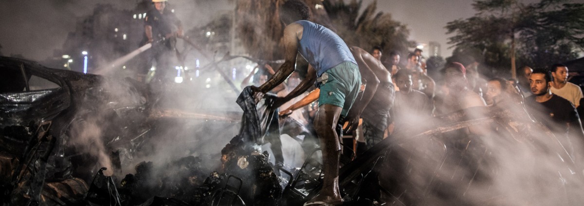 Mindestens 20 Tote nach Geisterfahrt und Explosion in Kairo: Ägyptens Präsident spricht von Terrorakt