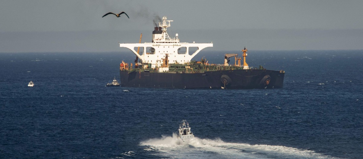Supertanker mit iranischem Öl verlässt Gibraltar