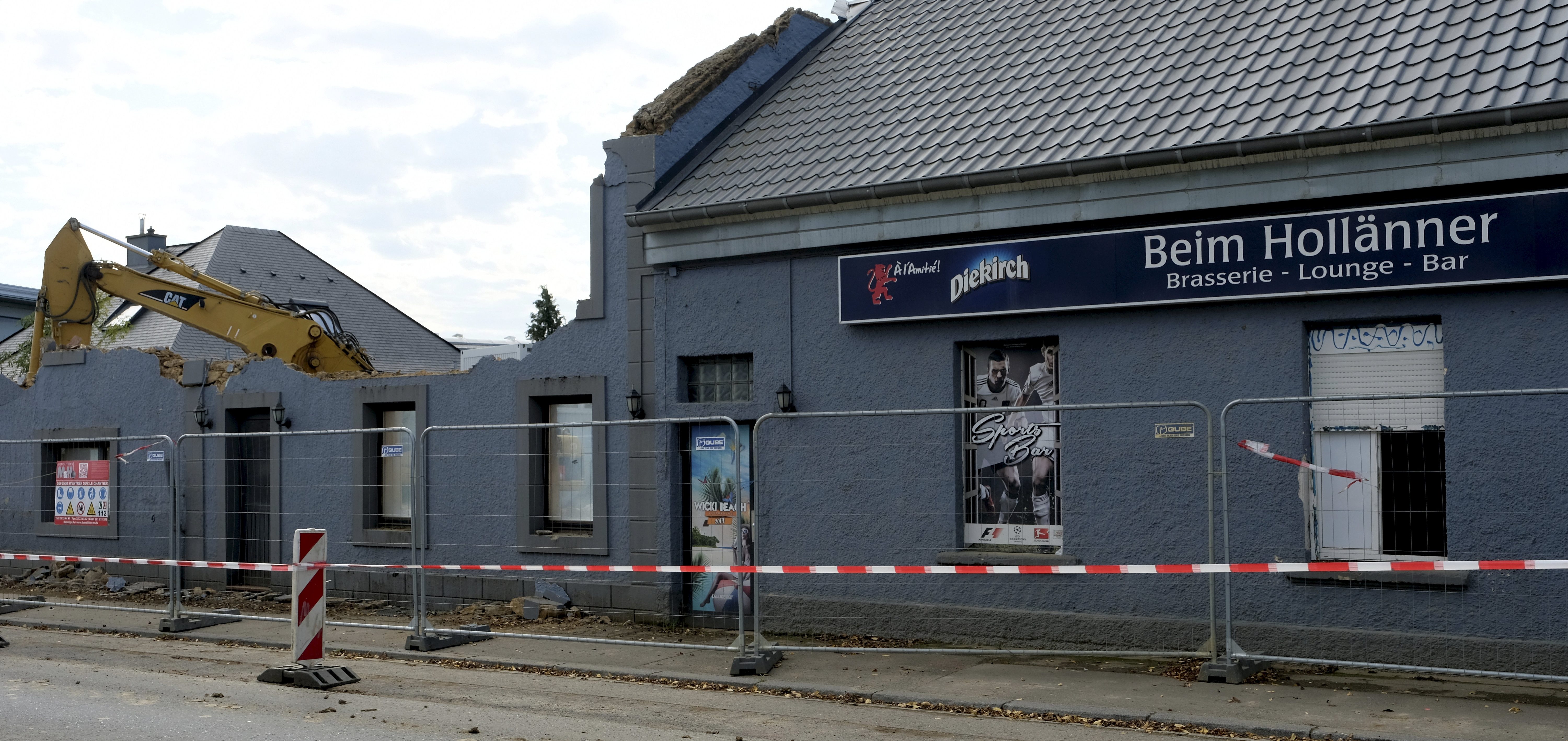 Wickringen: Abriss des Cafés „Beim Hollänner“ hat begonnen
